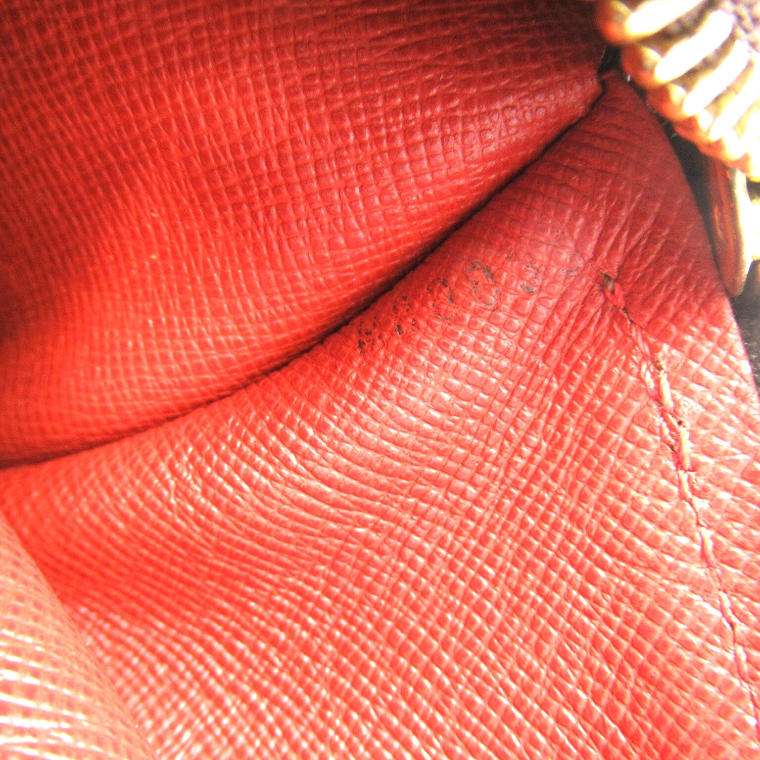 LOUIS VUITTON Damier Papillon GM手挽袋啡色