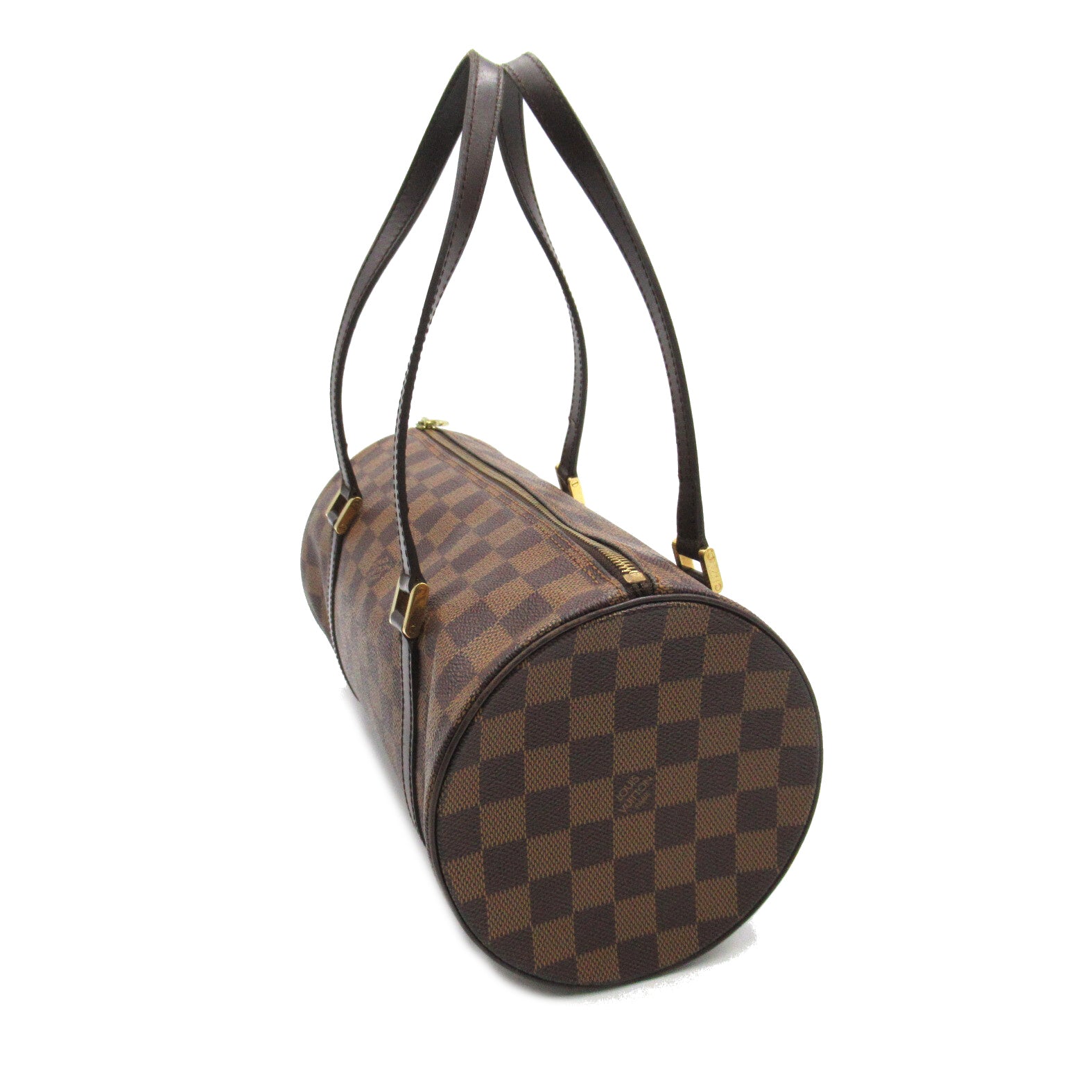 LOUIS VUITTON Damier Papillon GM手挽袋啡色