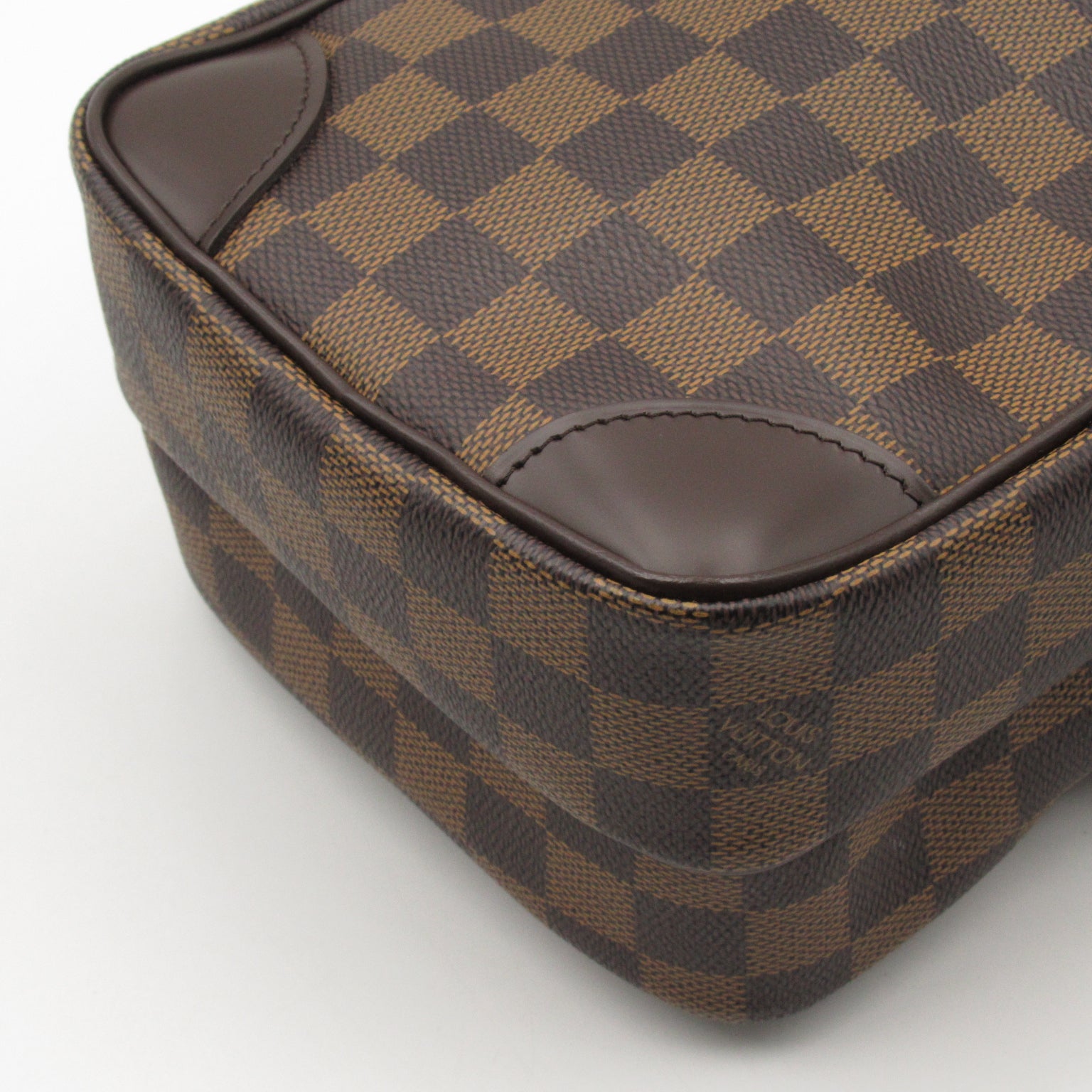 LOUIS VUITTON Damier Amazon金扣肩背袋啡色