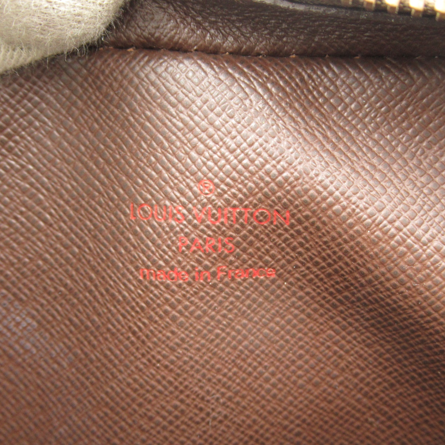LOUIS VUITTON Damier Amazon金扣肩背袋啡色