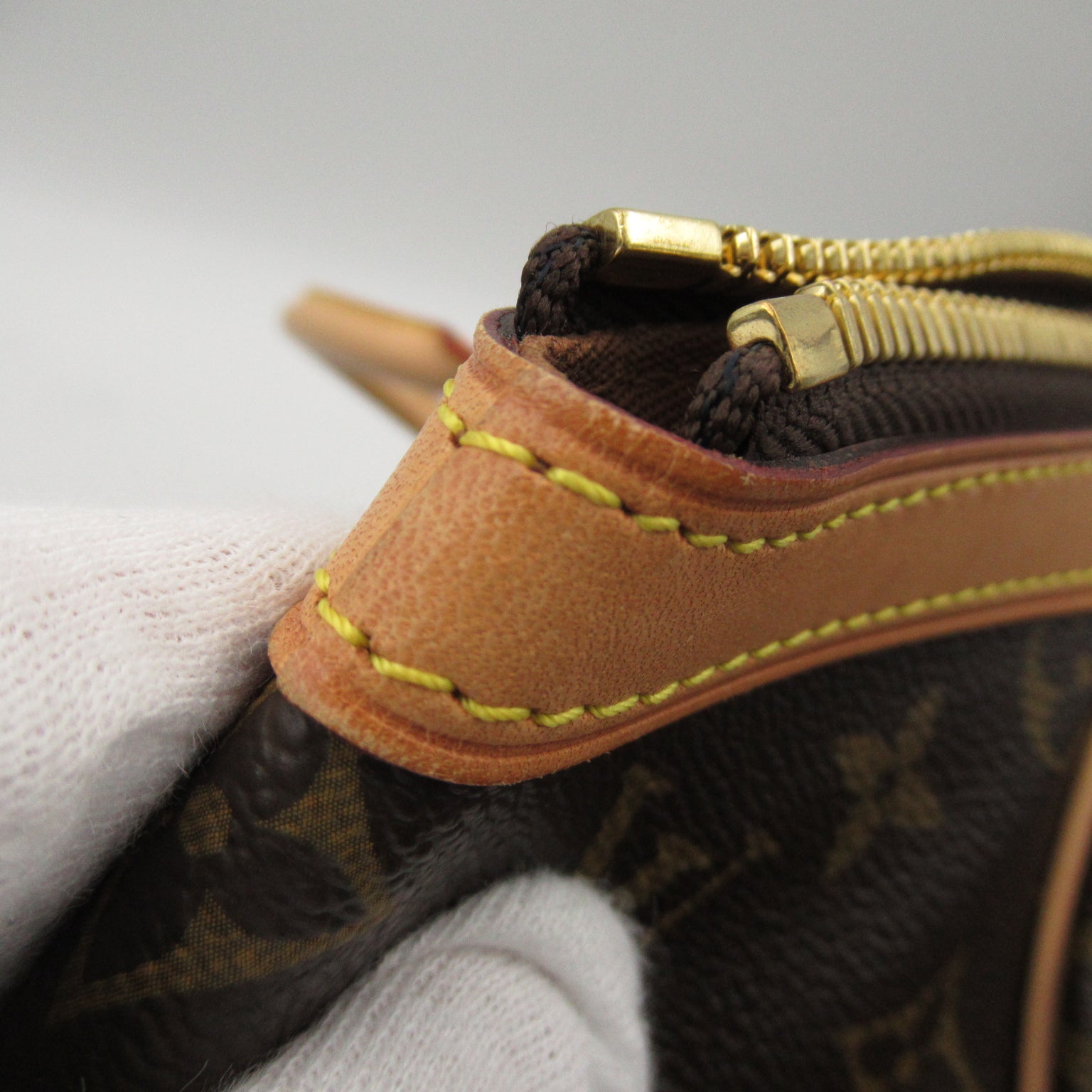 LOUIS VUITTON Monogram Tivoli GM金扣手挽袋/肩背袋啡色