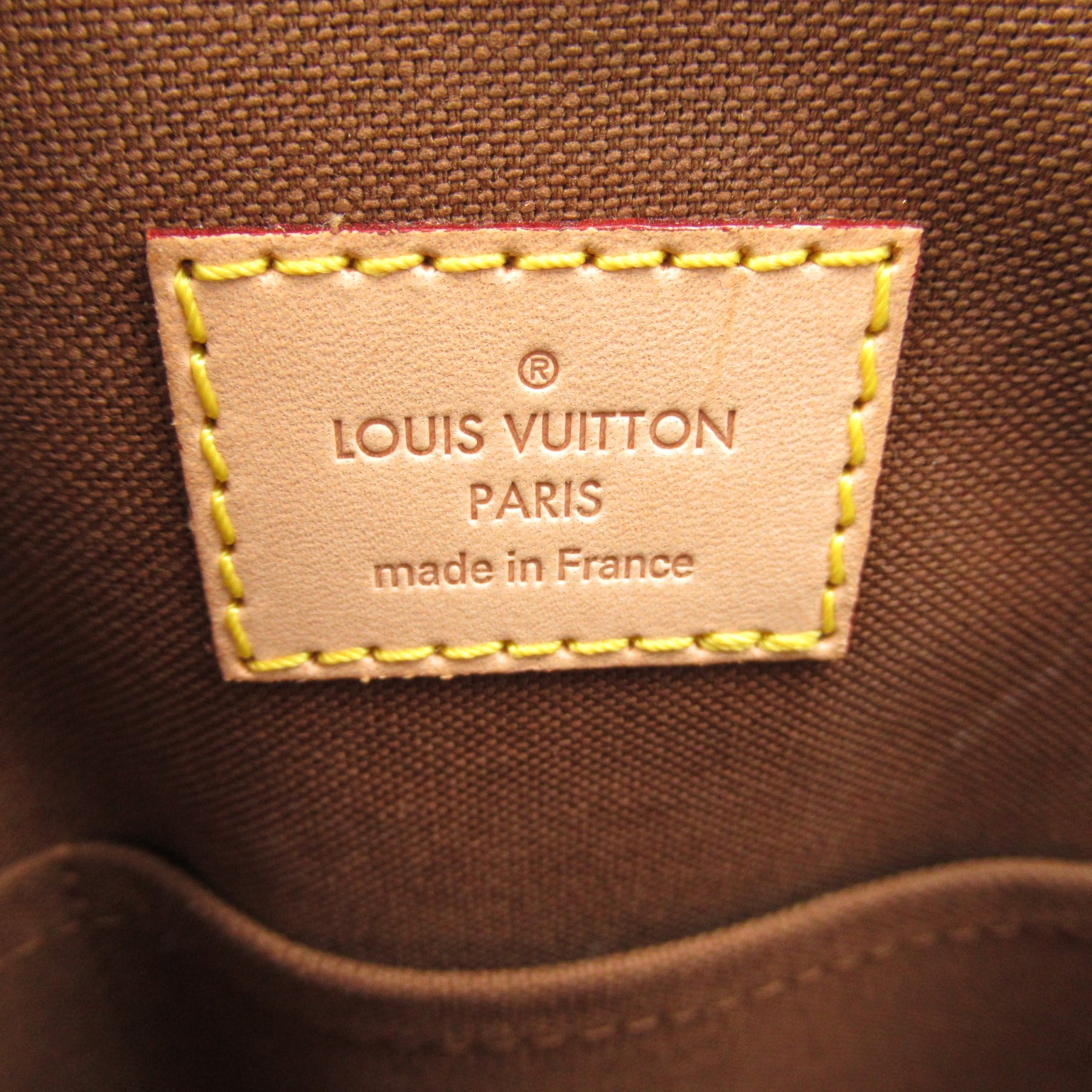 LOUIS VUITTON Monogram Tivoli GM金扣手挽袋/肩背袋啡色