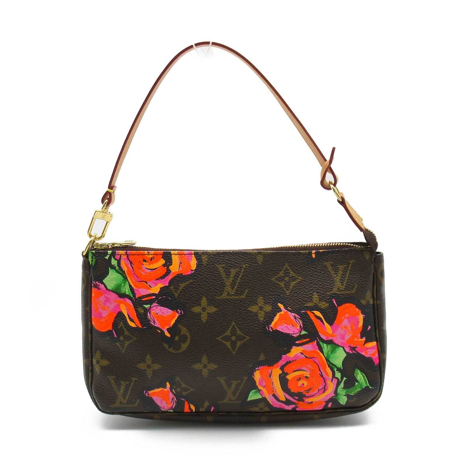 LOUIS VUITTON Monogram Pochette Accessoires手挽袋啡色