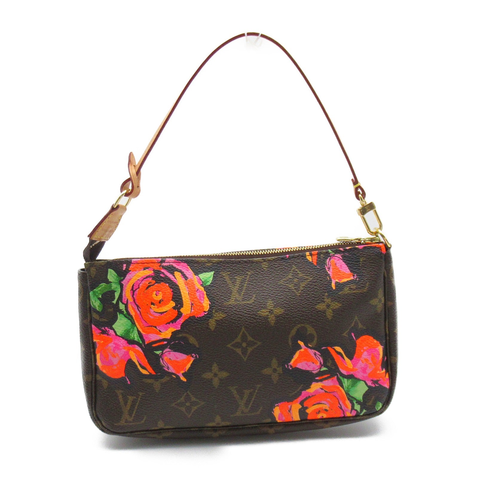 LOUIS VUITTON Monogram Pochette Accessoires手挽袋啡色