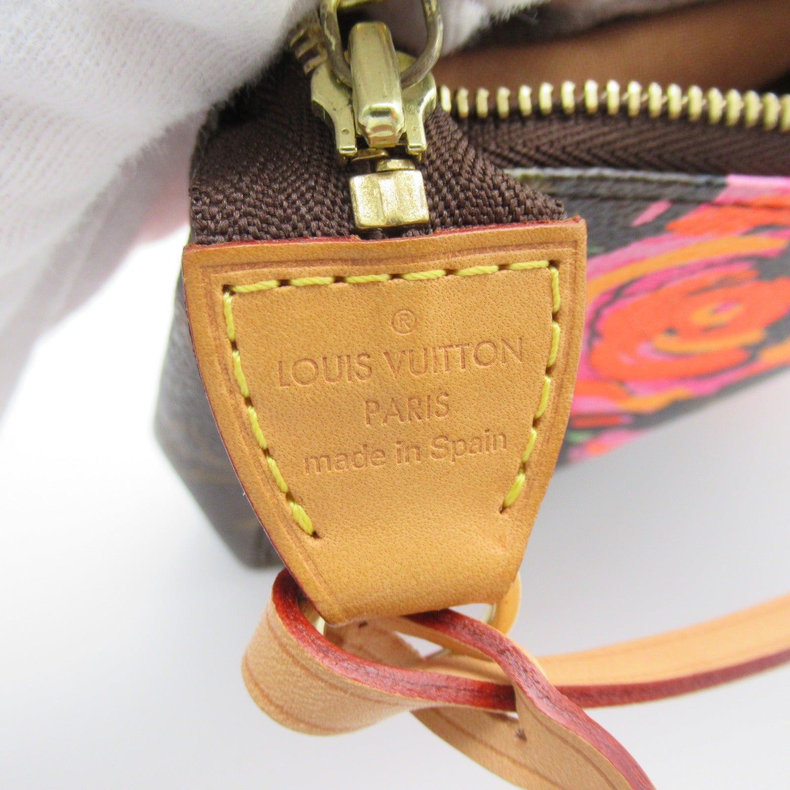 LOUIS VUITTON Monogram Pochette Accessoires手挽袋啡色