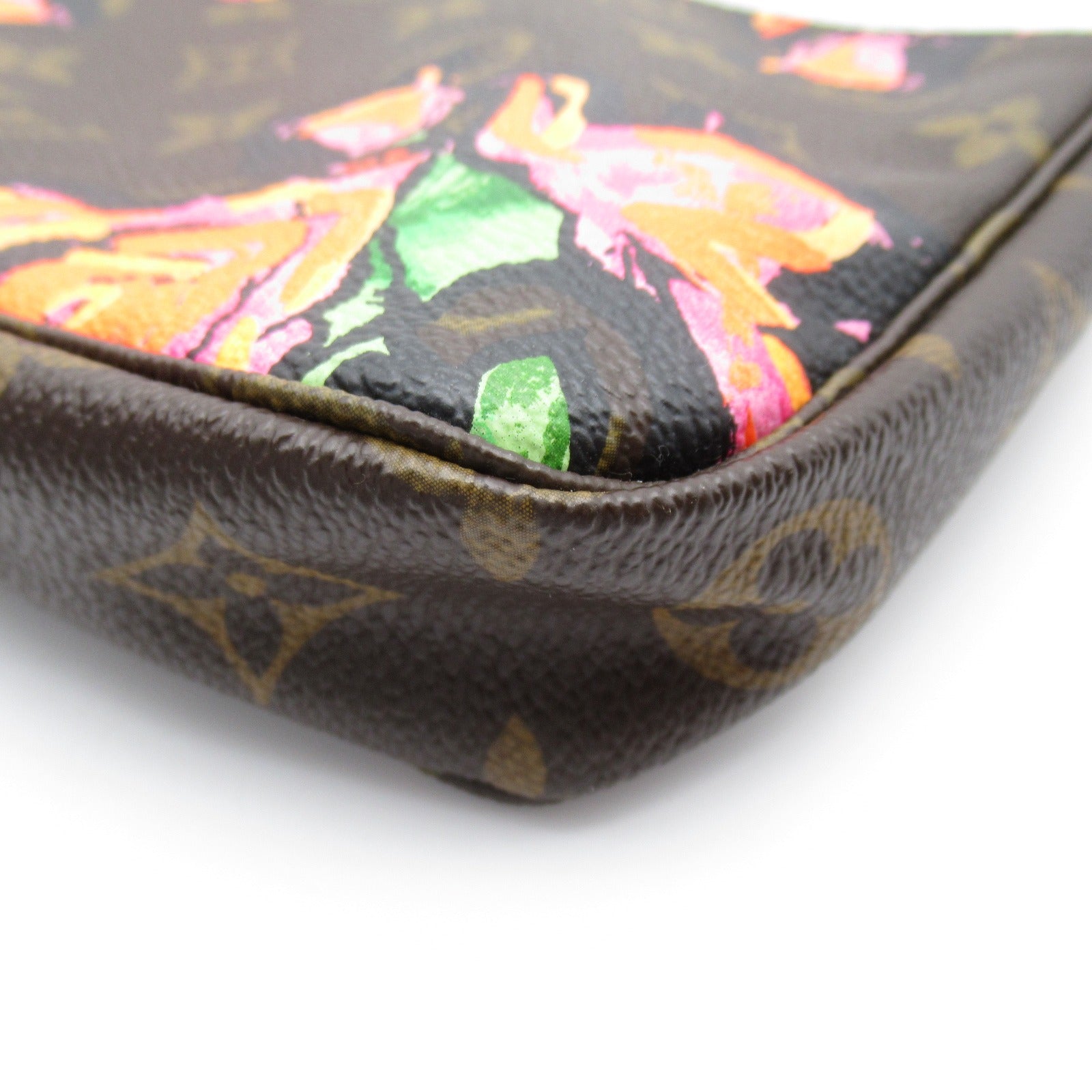 LOUIS VUITTON Monogram Pochette Accessoires手挽袋啡色