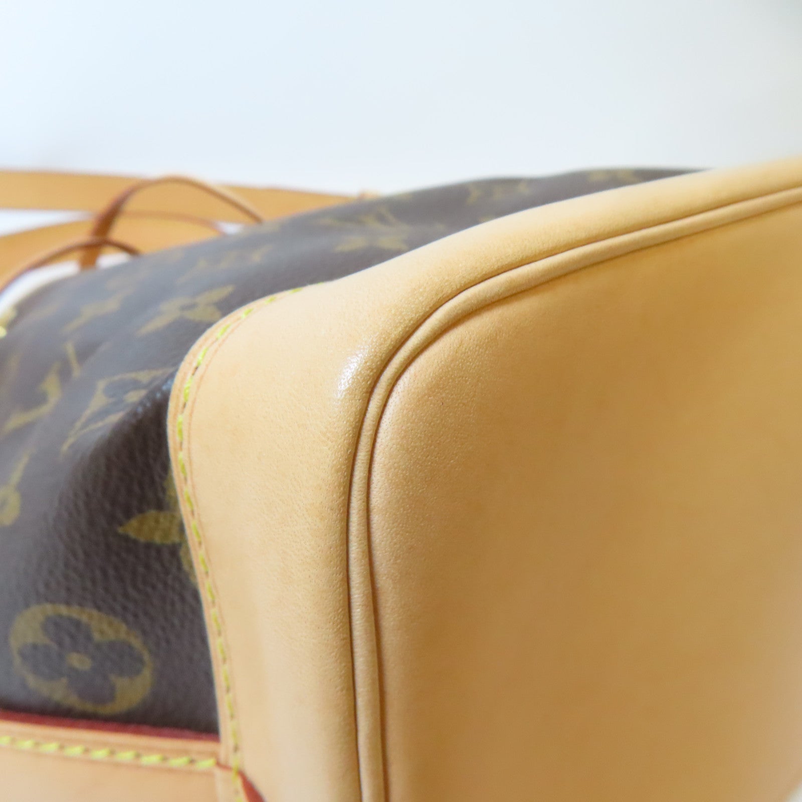 LOUIS VUITTON Monogram Noe BB金扣肩背袋啡色