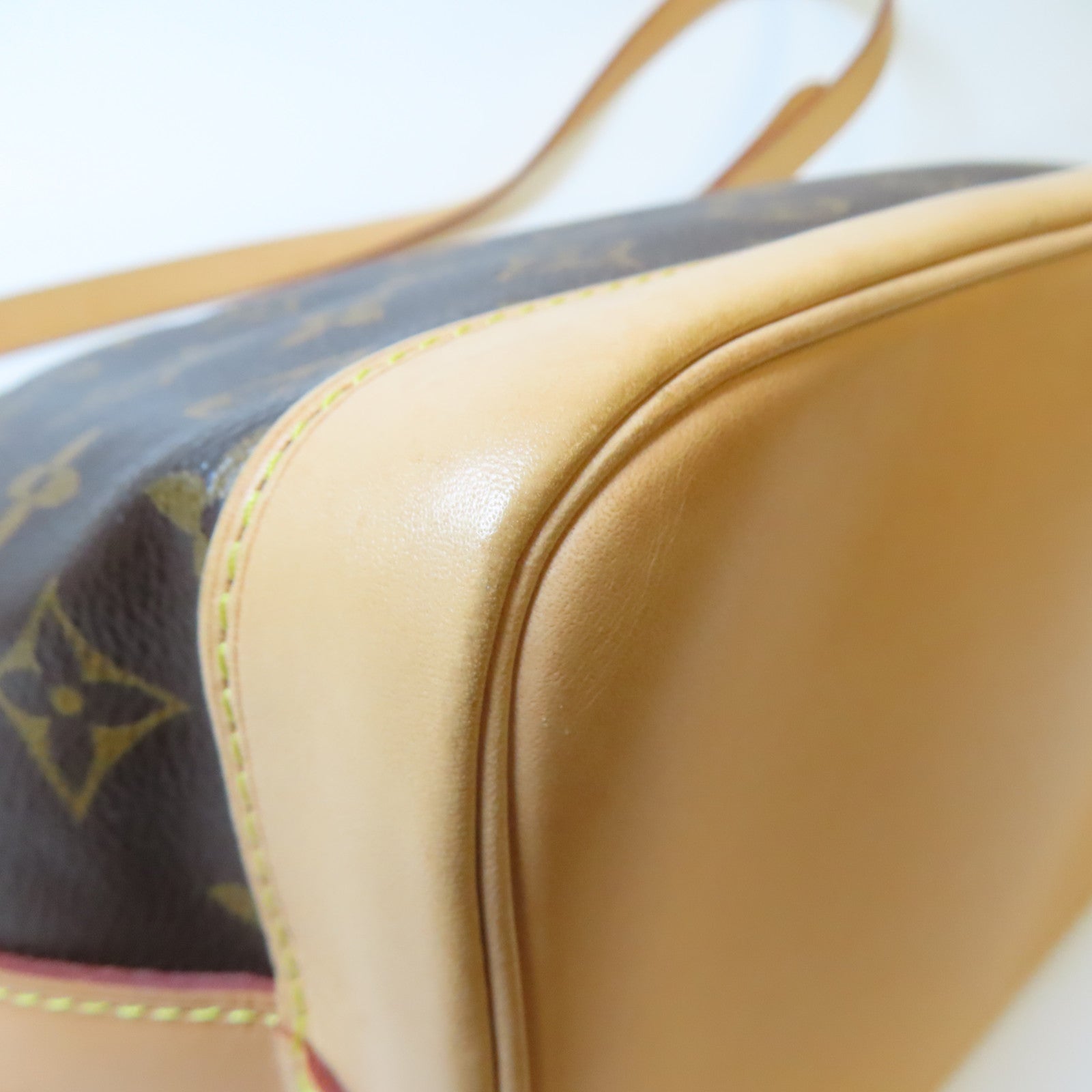 LOUIS VUITTON Monogram Noe BB金扣肩背袋啡色