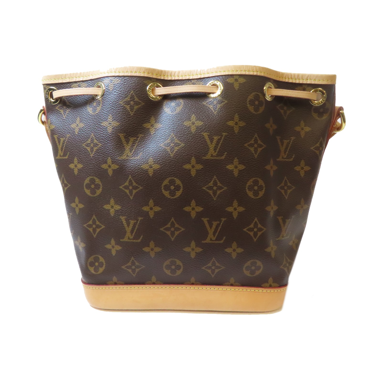LOUIS VUITTON Monogram Noe BB金扣肩背袋啡色