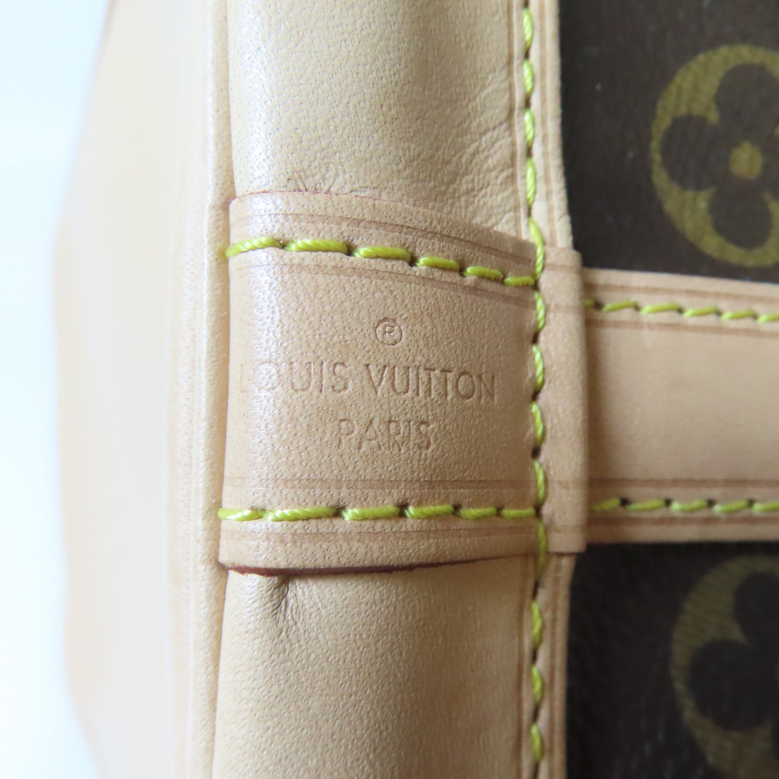 LOUIS VUITTON Monogram Noe BB金扣肩背袋啡色