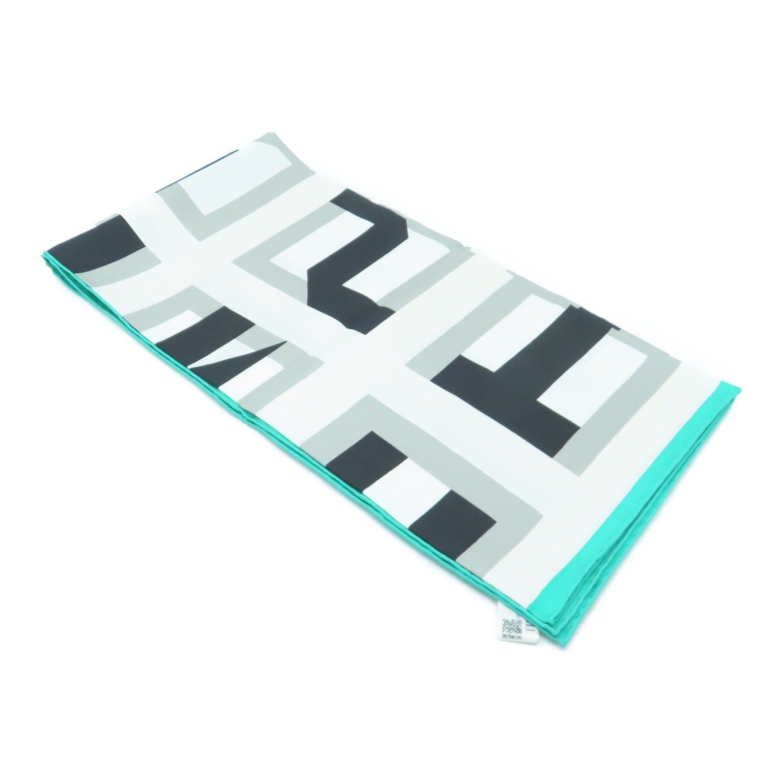 HERMES 【激減優惠】絲質Scarf絲巾白色
