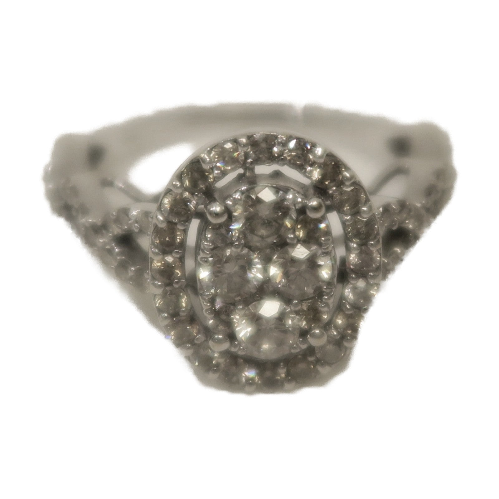 JEWELRY 18K白金Diamond Ring鑽石戒指US#5.75/6
