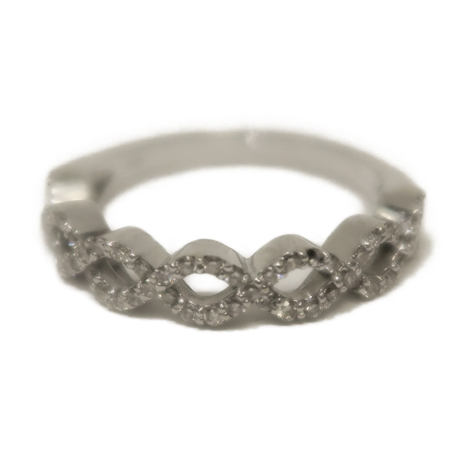 JEWELRY 18K白金Diamond Ring鑽石戒指US#5.75/6