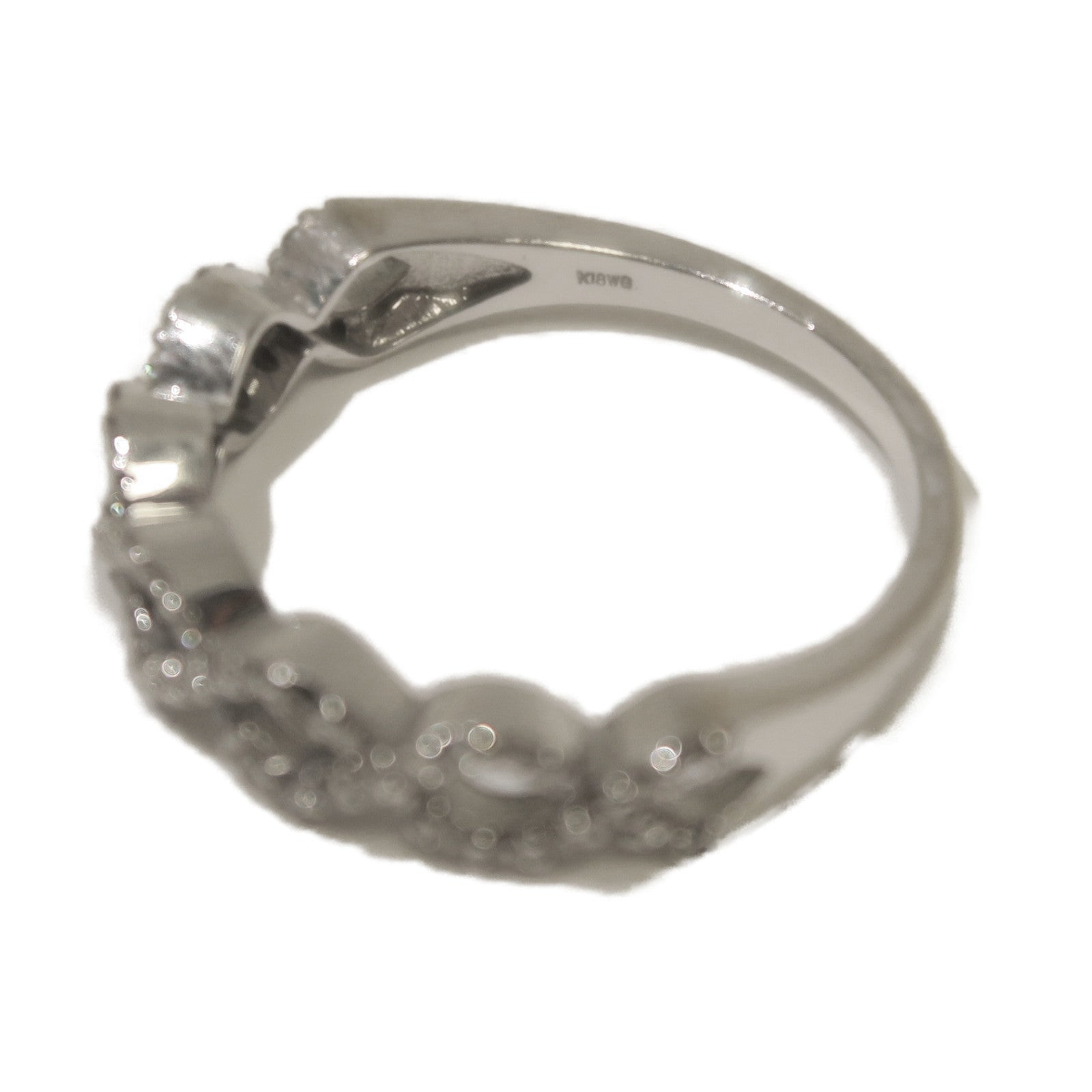 JEWELRY 18K白金Diamond Ring鑽石戒指US#5.75/6