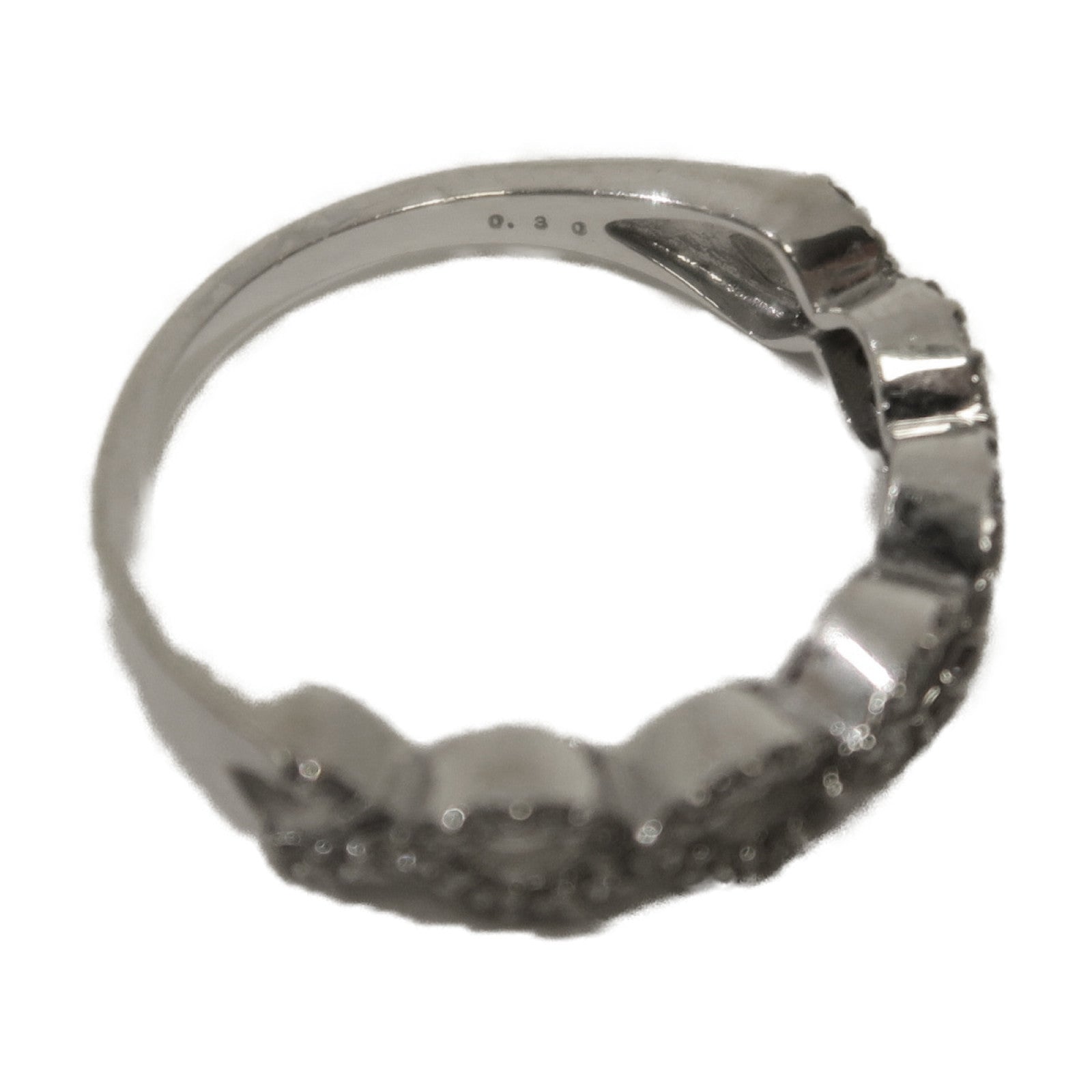JEWELRY 18K白金Diamond Ring鑽石戒指US#5.75/6