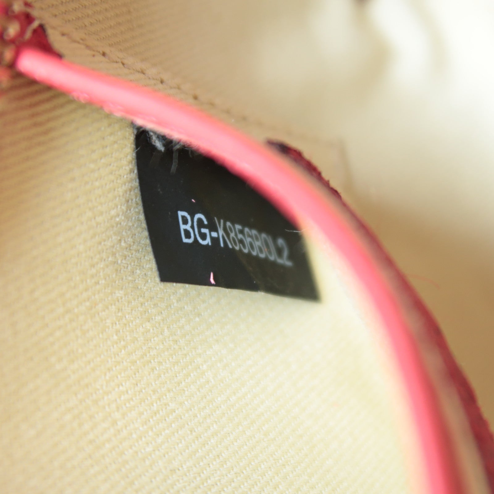 Valentino 牛皮皮革2 way Shoulder金扣手挽肩背兩用袋紅色