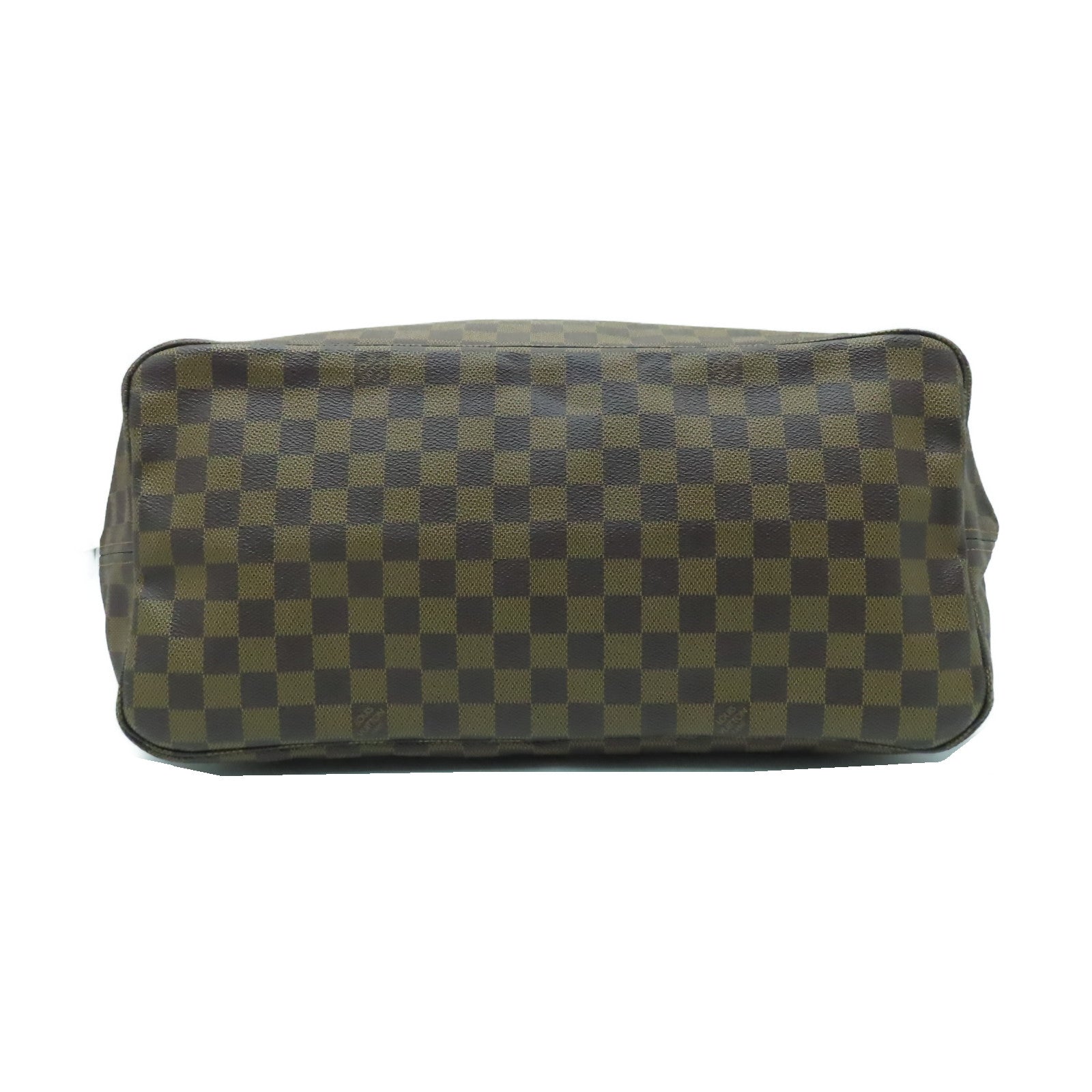 LOUIS VUITTON Damier Neverfull GM金扣肩背袋啡色