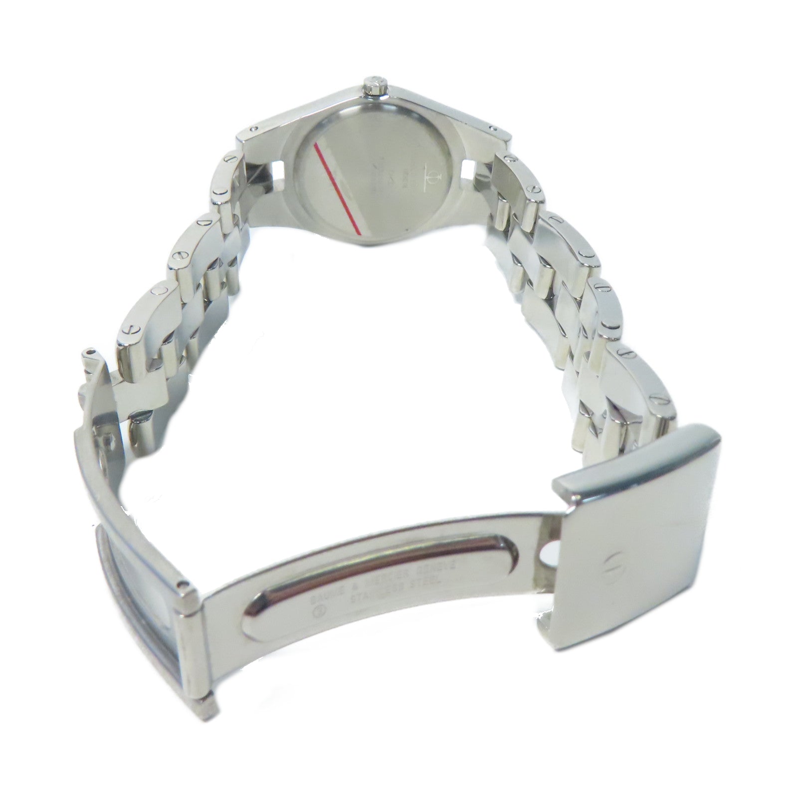 Baume & Mercier Acier Inox不鏽鋼石英機芯手錶藍色