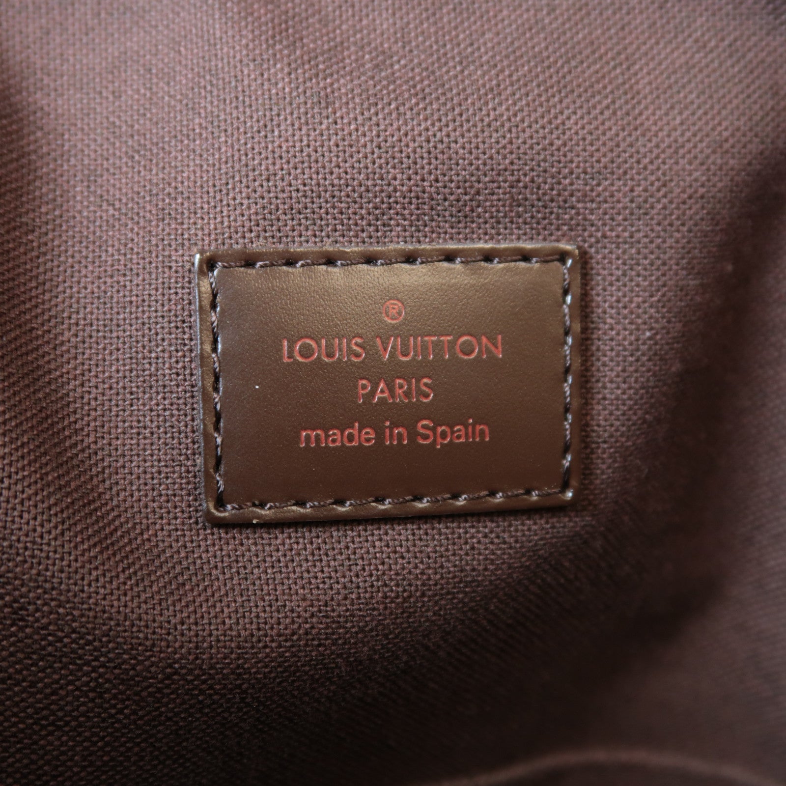 LOUIS VUITTON Damier Beaubourg金扣手挽袋啡色