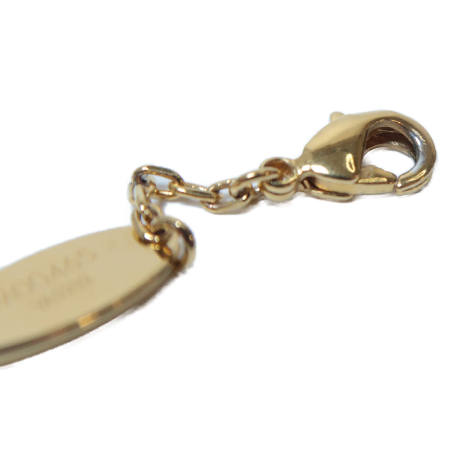 LOUIS VUITTON 金屬Fall in Love Necklace金扣項鍊金色