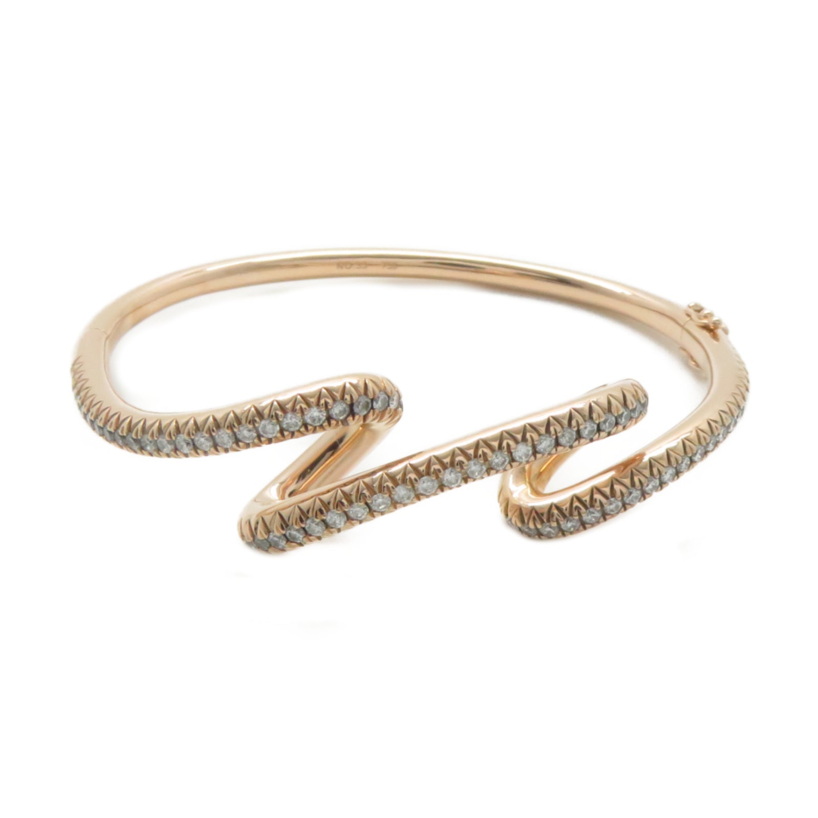 JEWELRY 18K玫瑰金Diamond Bracelet 21g鑽石手鐲