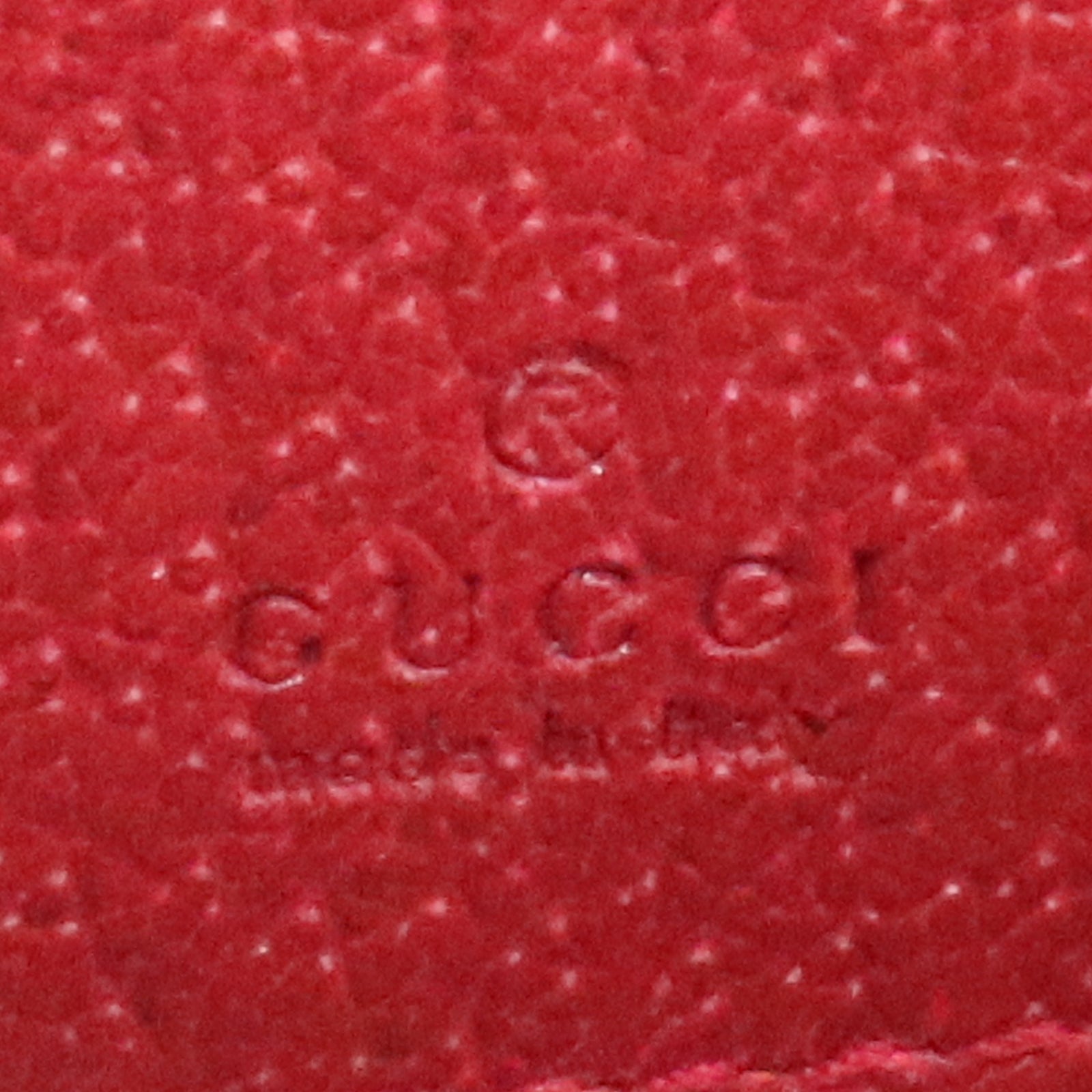 GUCCI 涂层帆布Ophidia Floral Round Backpack Bag金扣肩背袋红色