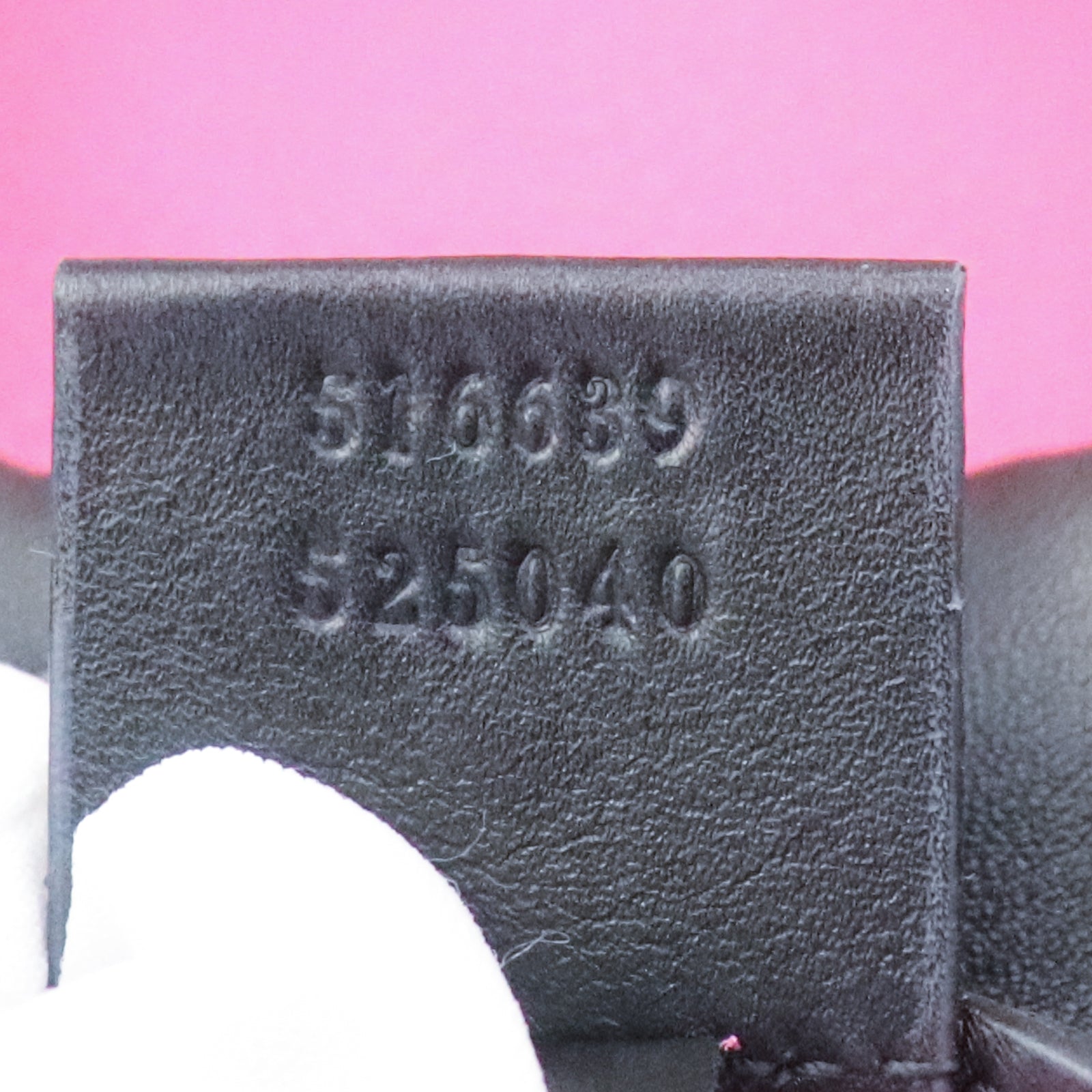 GUCCI cowhide leather Backpack backpack pink