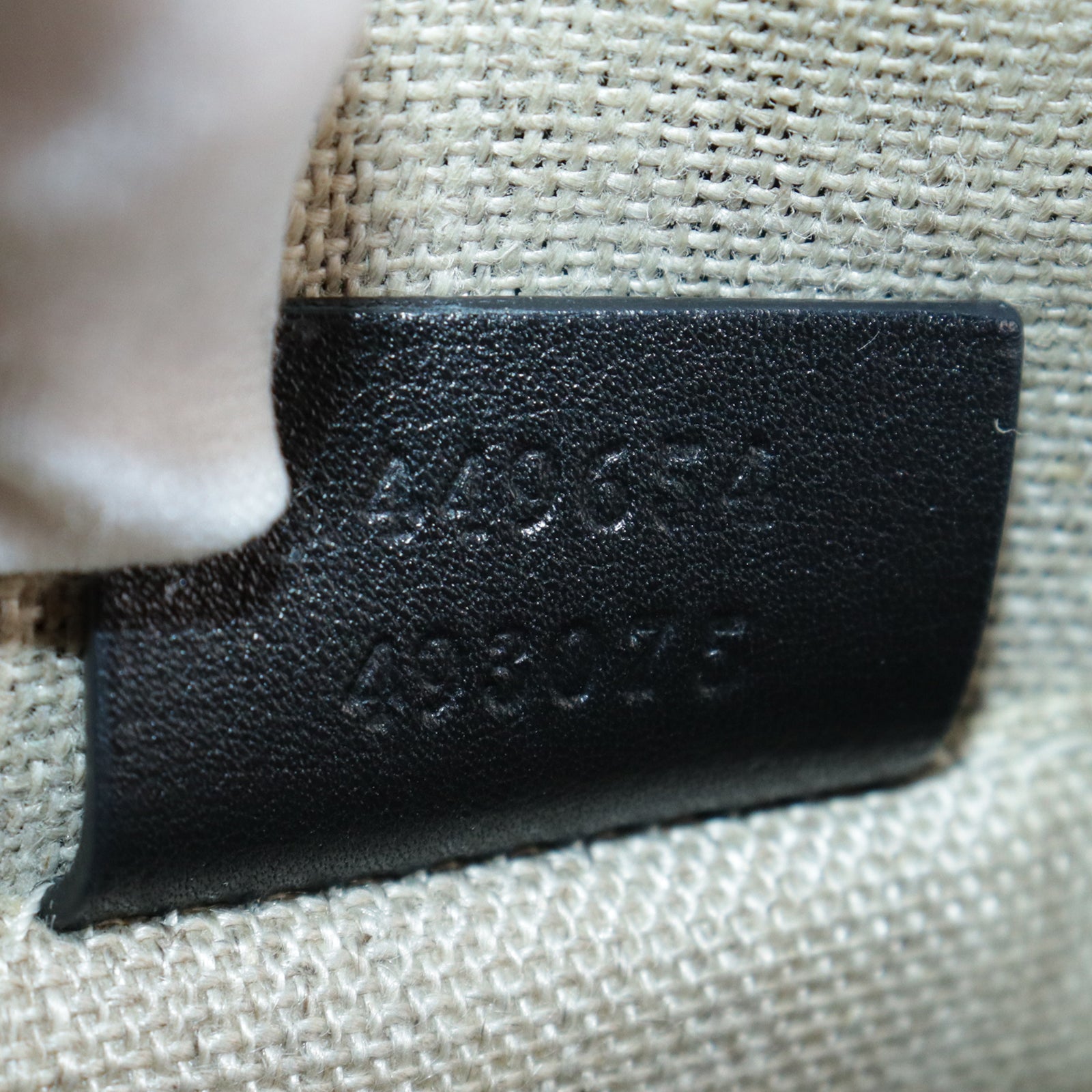 GUCCI Cowhide Leather Microguccissima Gold Buckle Handle Shoulder Bag Black