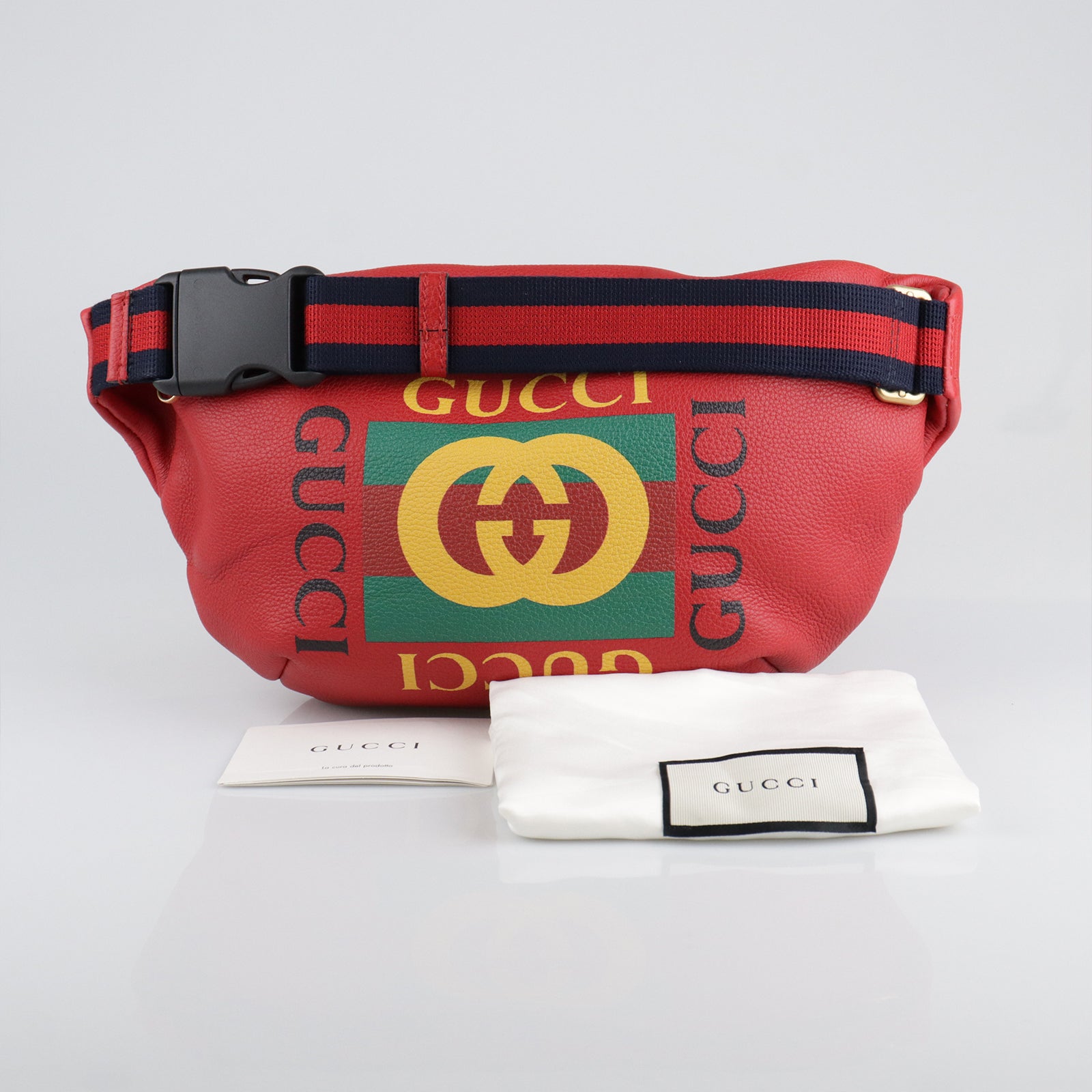 Red gucci on sale belt bag