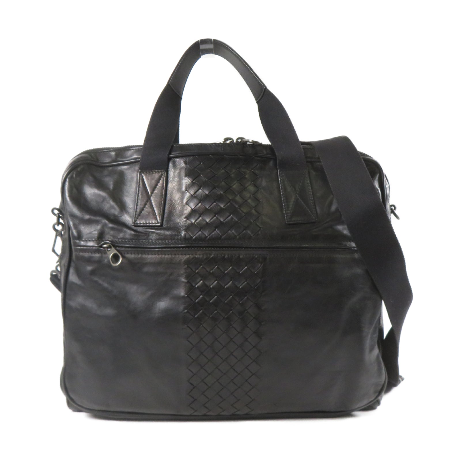 BOTTEGA VENETA 牛皮皮革Document Case公事包黑色