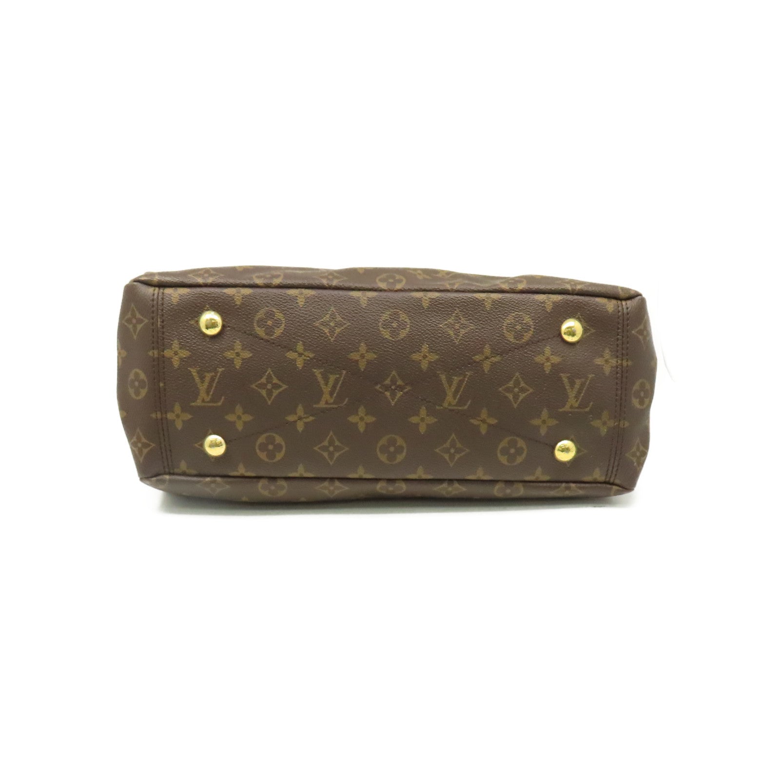 LOUIS VUITTON Monogram Pallas MM 2Way Shoulder Bag手挽肩背兩用袋啡色/酒紅色