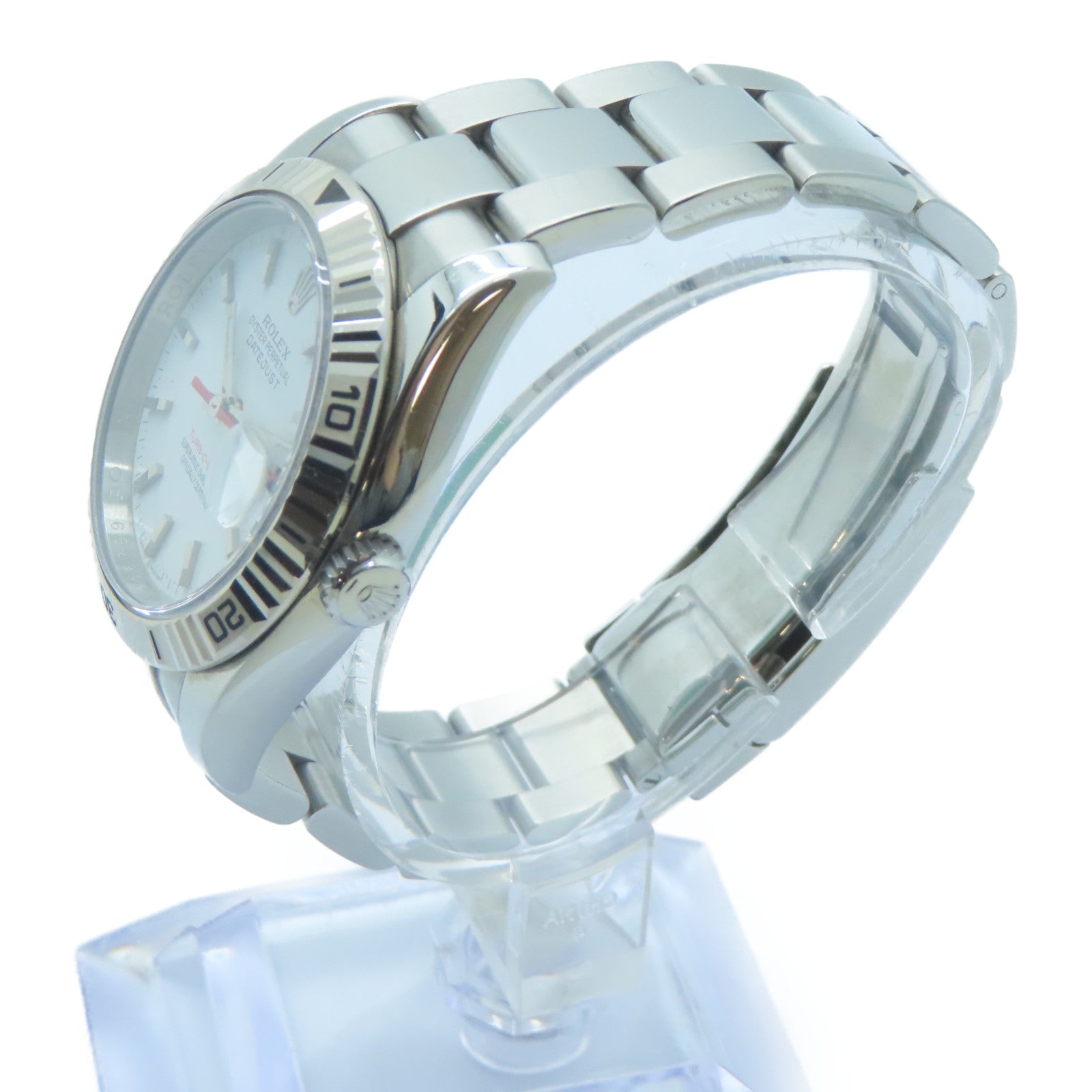 ROLEX Turn-O-graph不鏽鋼手錶自動機芯白色