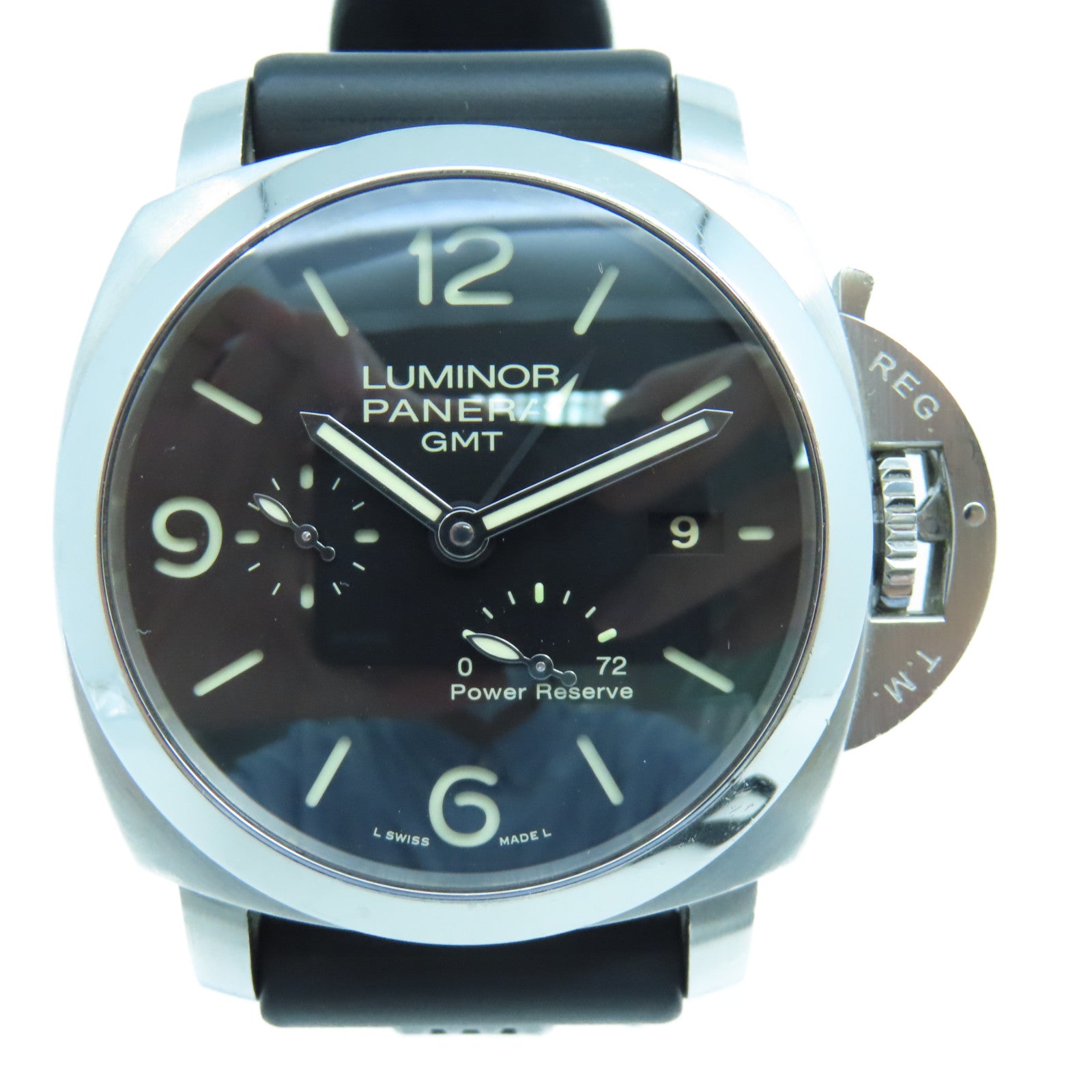 PANERAI Luminor Marina不鏽鋼手錶自動機芯黑色