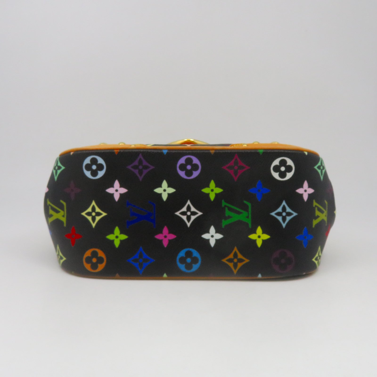 LOUIS VUITTON 【激減優惠】Monogram Multicolore Marilyn金扣肩背袋黑色