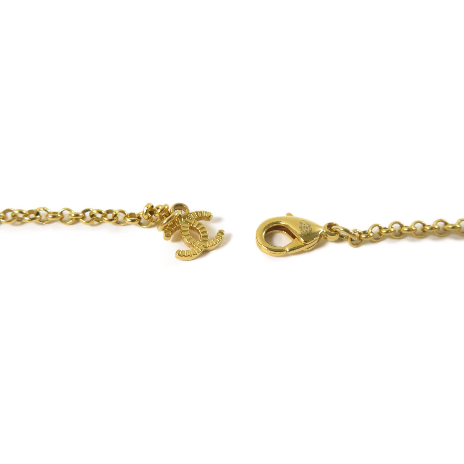 CHANEL 金屬Necklace項鍊金色