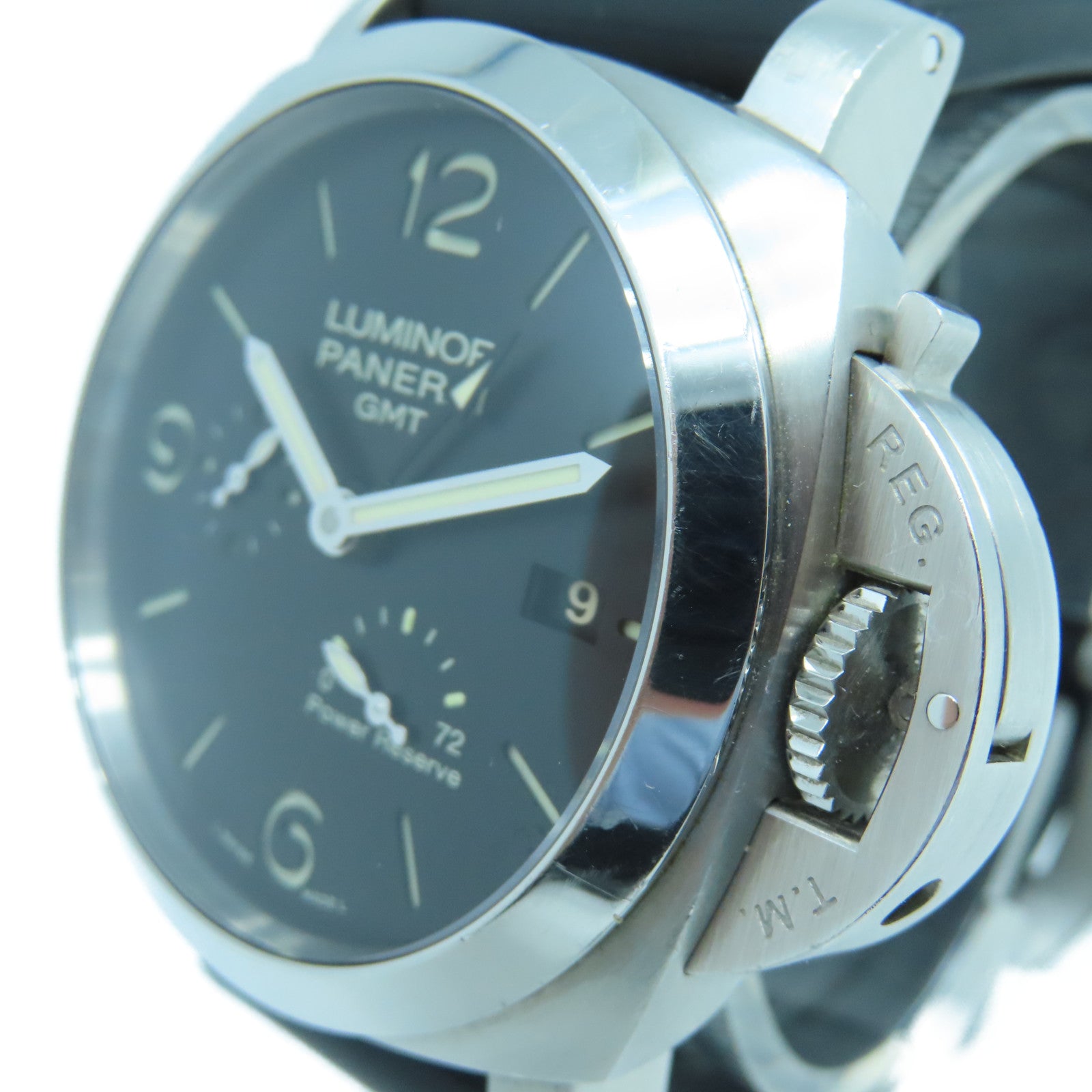 PANERAI Luminor Marina不鏽鋼手錶自動機芯黑色