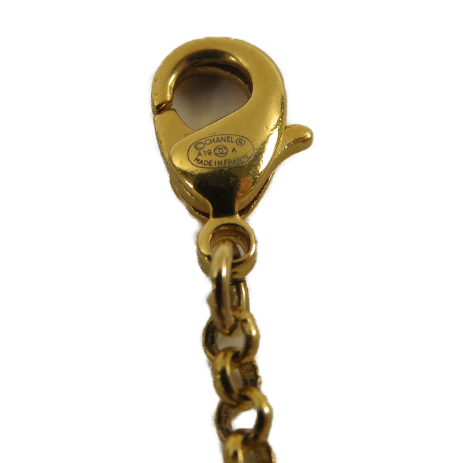 CHANEL 金屬Necklace項鍊金色