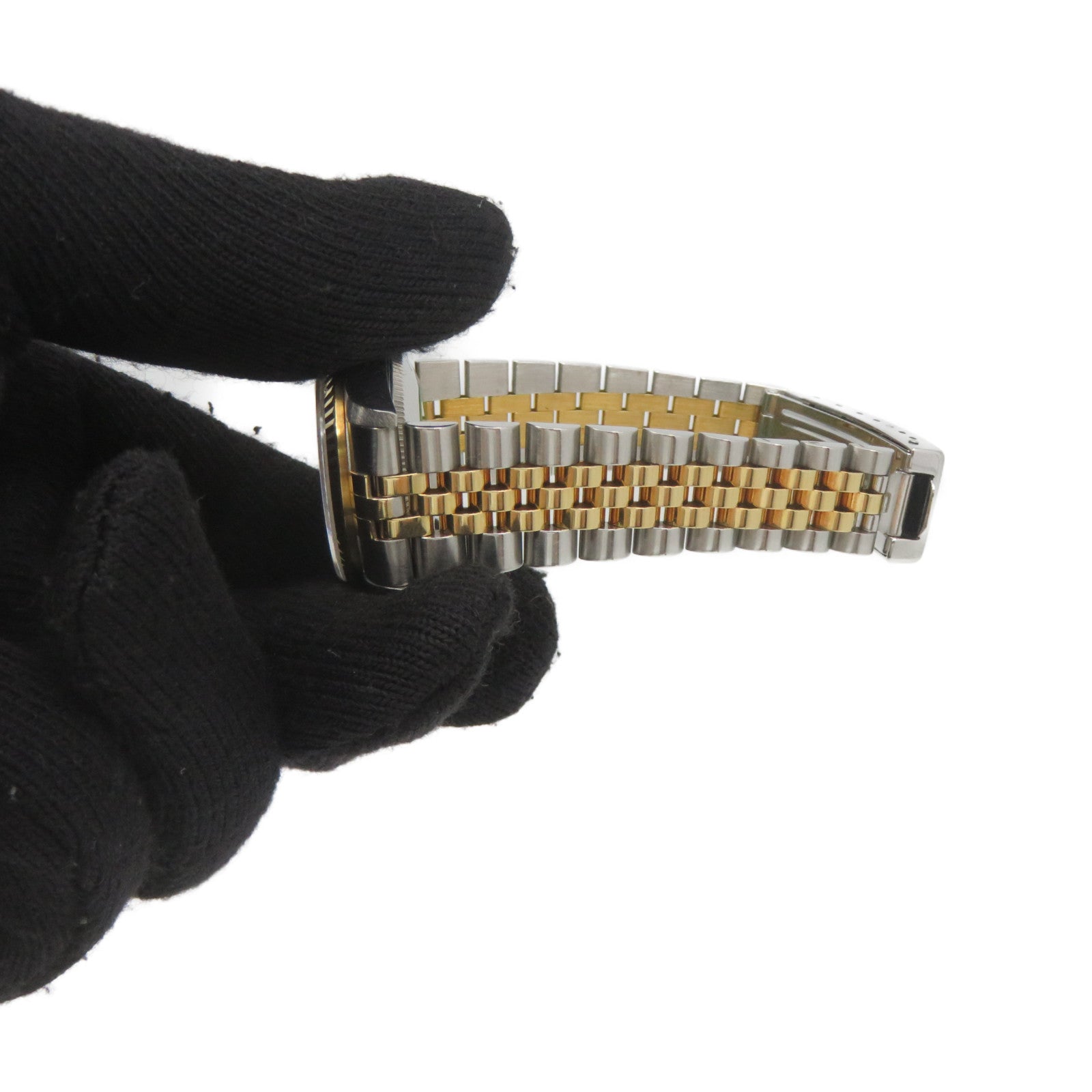 ROLEX Datejust 18K黃金/不鏽鋼自動機芯手錶貝殼色/金色
