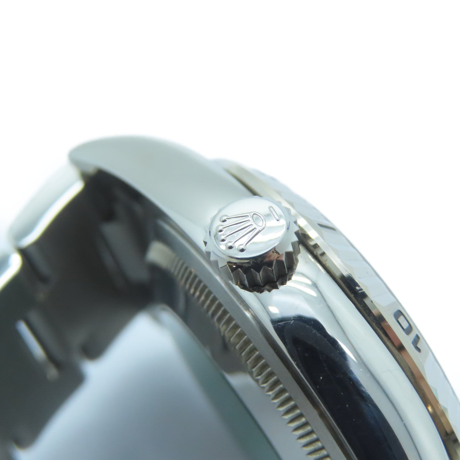 ROLEX Turn-O-graph不鏽鋼手錶自動機芯白色