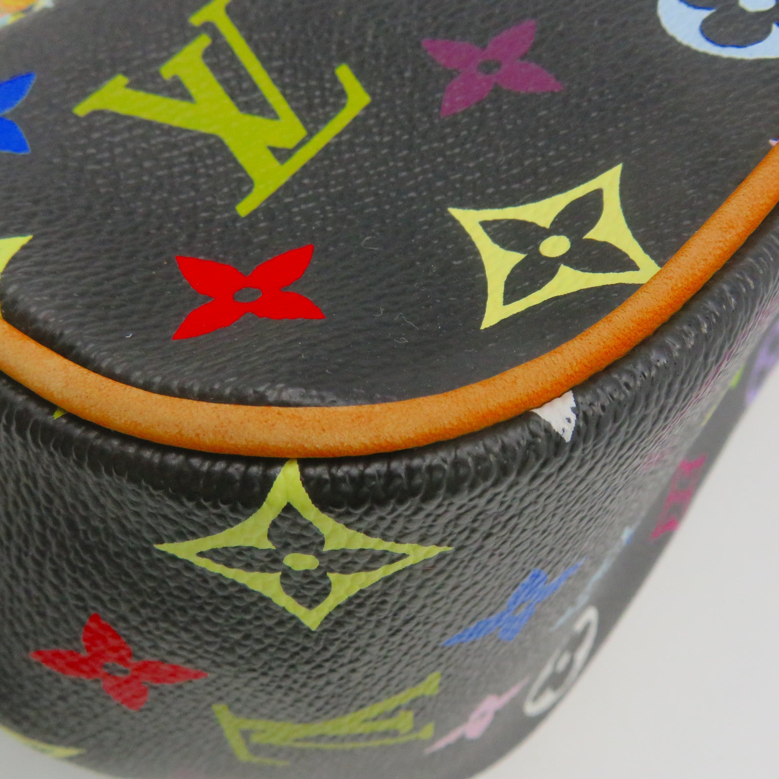 LOUIS VUITTON 【激減優惠】Monogram Multicolore Marilyn金扣肩背袋黑色