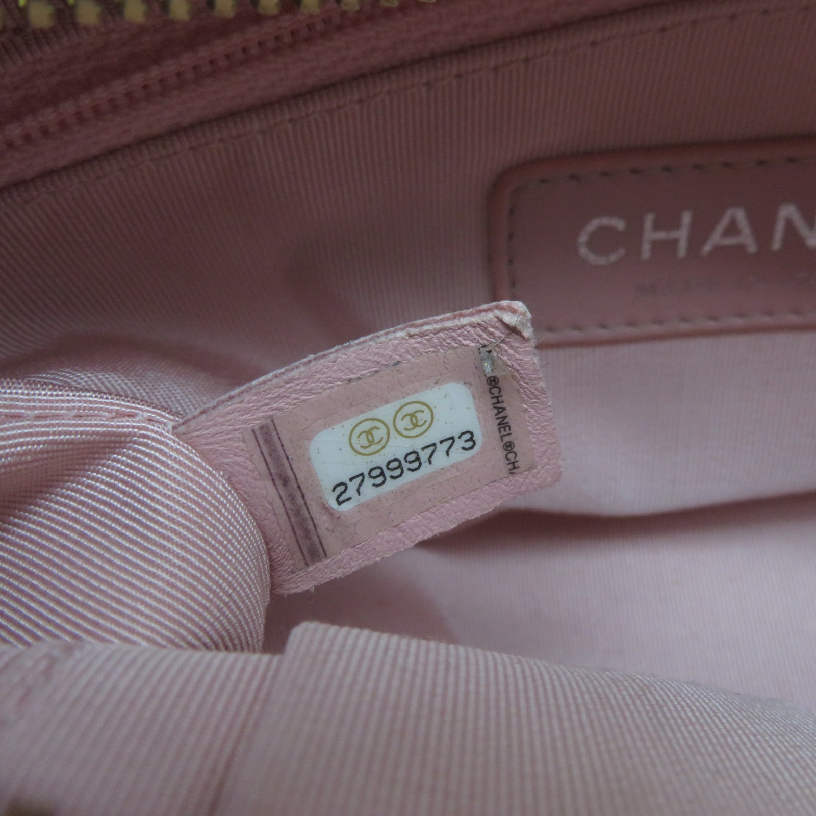 CHANEL 斜紋軟呢Gabrielle Small Hobo Bag肩背袋粉紅色