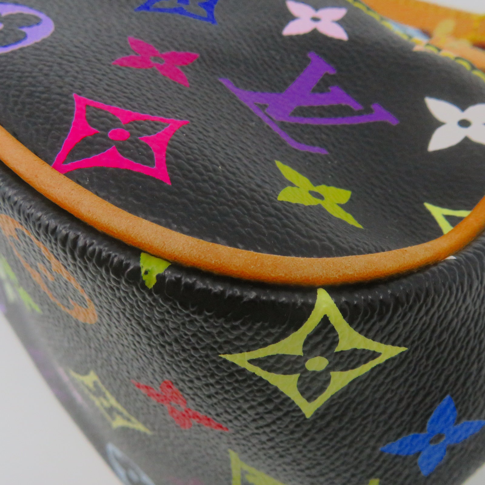LOUIS VUITTON 【激減優惠】Monogram Multicolore Marilyn金扣肩背袋黑色