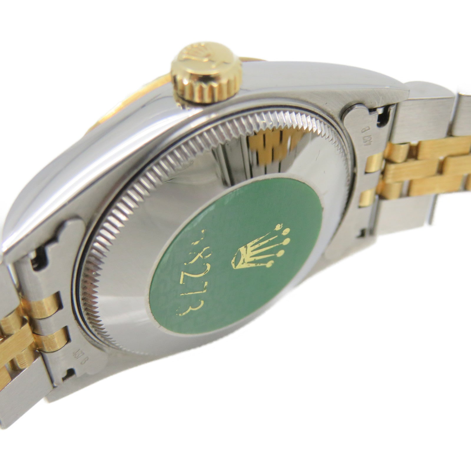 ROLEX Datejust 18K黃金/不鏽鋼自動機芯手錶貝殼色/金色