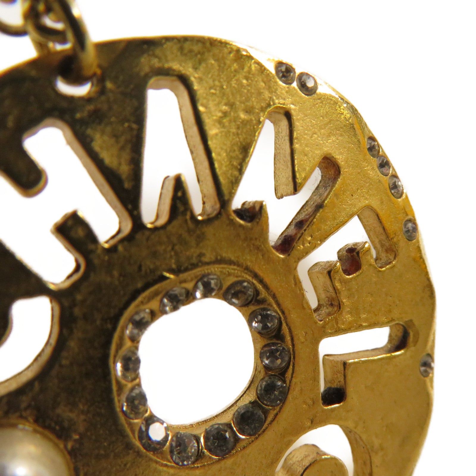 CHANEL 金屬Necklace項鍊金色