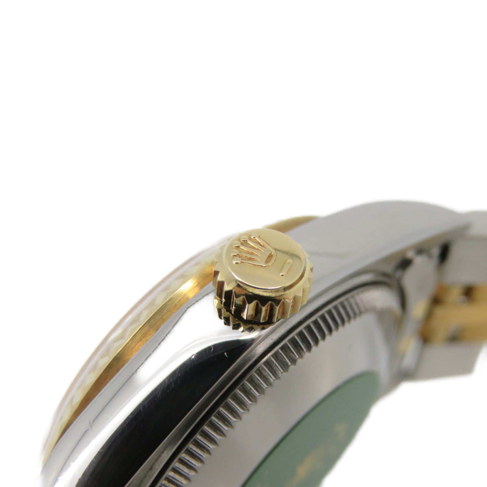 ROLEX Datejust 18K黃金/不鏽鋼自動機芯手錶貝殼色/金色
