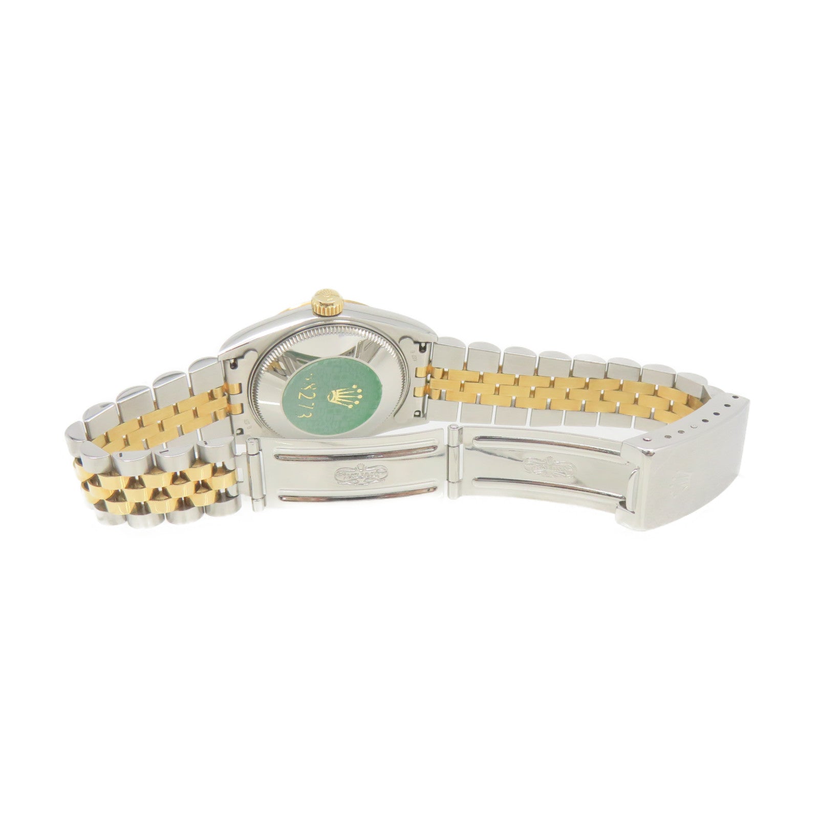ROLEX Datejust 18K黃金/不鏽鋼自動機芯手錶貝殼色/金色