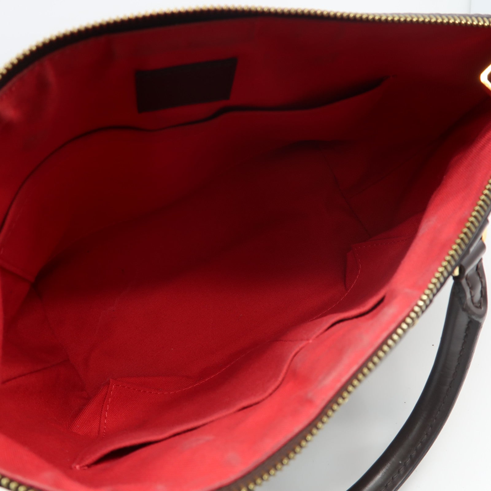LOUIS VUITTON Damier Ebene Siena PM金扣手挽肩背兩用袋啡色