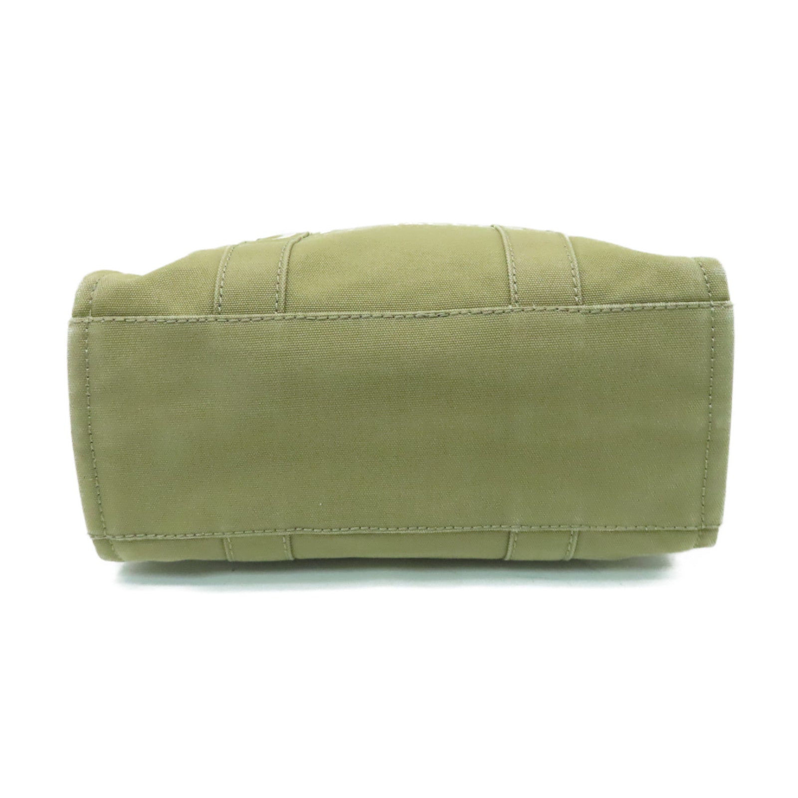 MARC JACOBS 帆布2 Way Shoulder Tote銀扣手挽肩背兩用袋卡其色