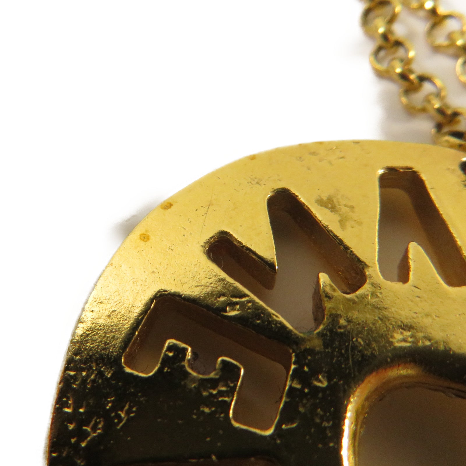 CHANEL 金屬Necklace項鍊金色