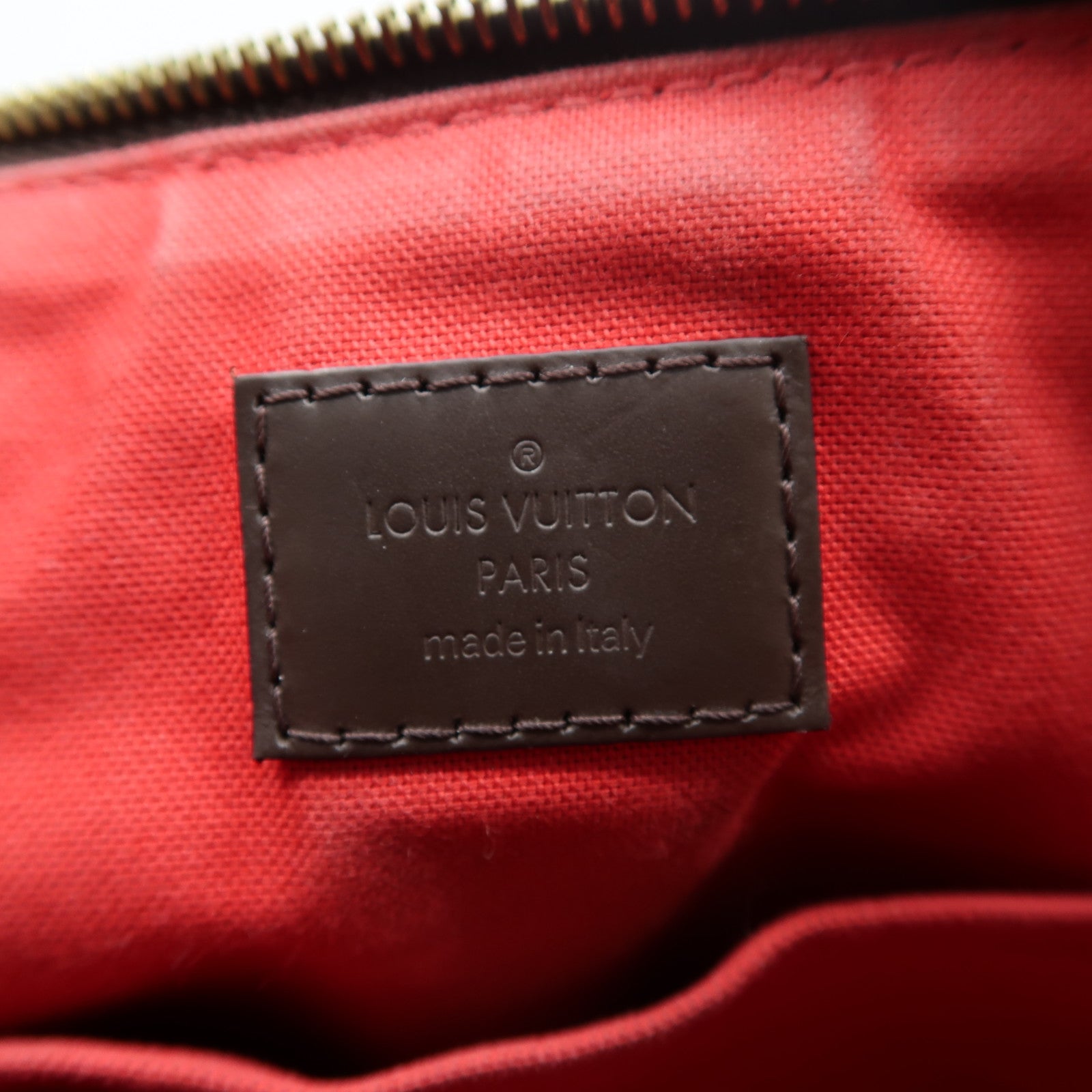 LOUIS VUITTON Damier Ebene Siena PM金扣手挽肩背兩用袋啡色